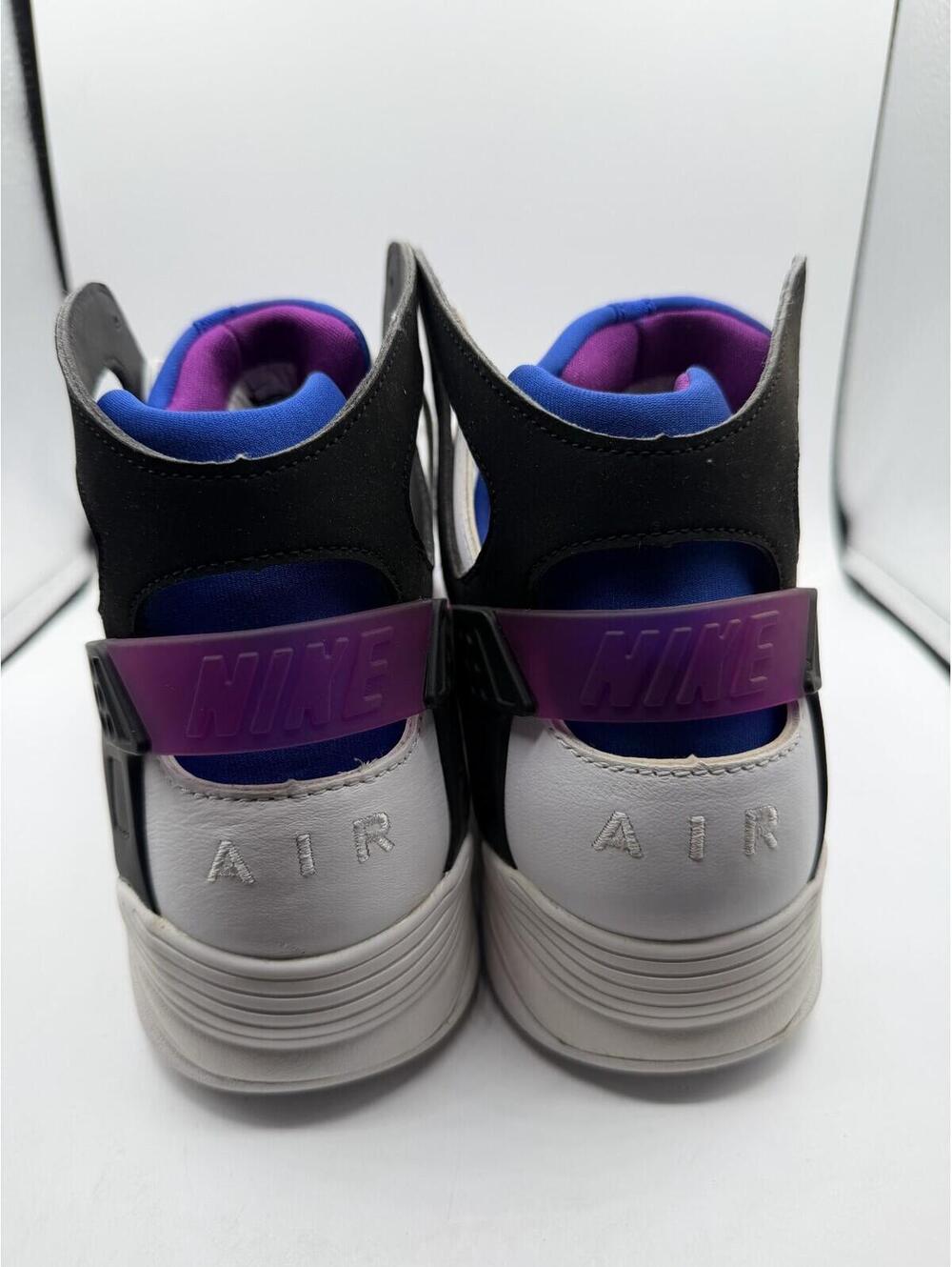 Nike Air Flight Huarache White Blue Mens Size 12 Damaged box - Picture 4 of 9